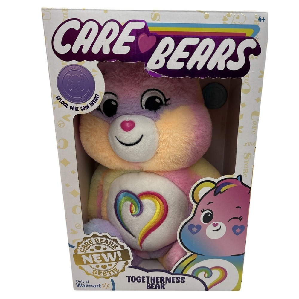 Care Bears Togetherness‎ Bear Walmart Exclusive With Special Coin Inside.